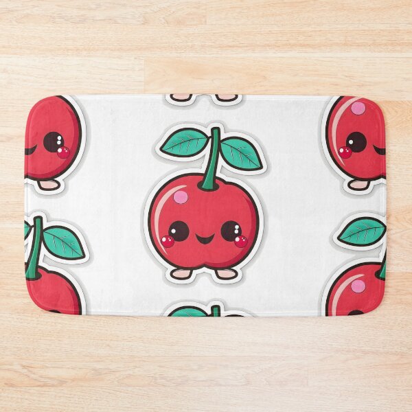 Item preview, Trop Cherry - Kawaii Emoji Sticker Art, Kawaii Art, Laptop Sticker, Water Bottle Sticker, Kawaii Stickers designed and sold by zookawaii.
