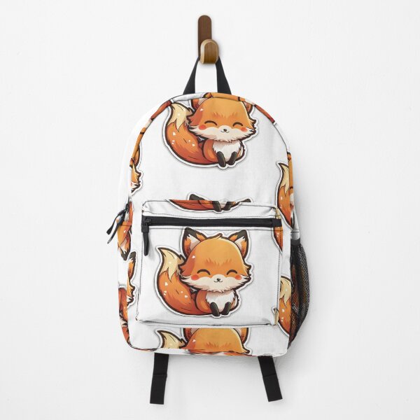 Item preview, Foreman the Fox - Kawaii Emoji Sticker Art, Kawaii Art, Laptop Sticker, Water Bottle Sticker, Kawaii Stickers designed and sold by zookawaii.