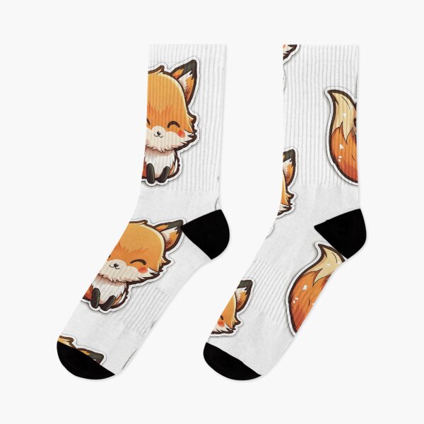 Item preview, Foreman the Fox - Kawaii Emoji Sticker Art, Kawaii Art, Laptop Sticker, Water Bottle Sticker, Kawaii Stickers designed and sold by zookawaii.