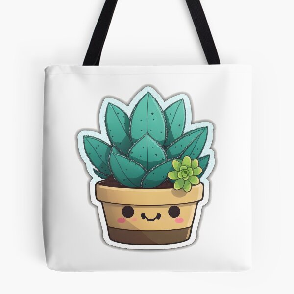 Item preview, Sawyer Succulent - Kawaii Emoji Sticker Art, Kawaii Art, Laptop Sticker, Water Bottle Sticker, Kawaii Stickers designed and sold by zookawaii.