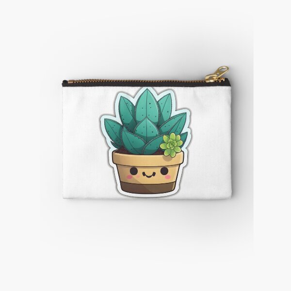 Item preview, Sawyer Succulent - Kawaii Emoji Sticker Art, Kawaii Art, Laptop Sticker, Water Bottle Sticker, Kawaii Stickers designed and sold by zookawaii.