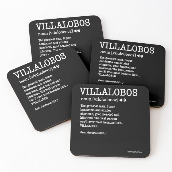 Item preview, Villalobos Funny Adult Men_s Name Definition Personalized designed and sold by JCaliHandCra.