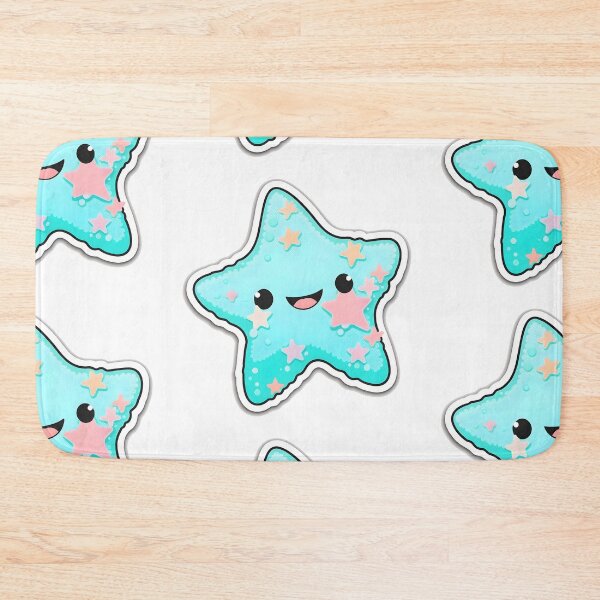 Item preview, Sasha Starfish - Kawaii Emoji Sticker Art, Kawaii Art, Laptop Sticker, Water Bottle Sticker, Kawaii Stickers designed and sold by zookawaii.