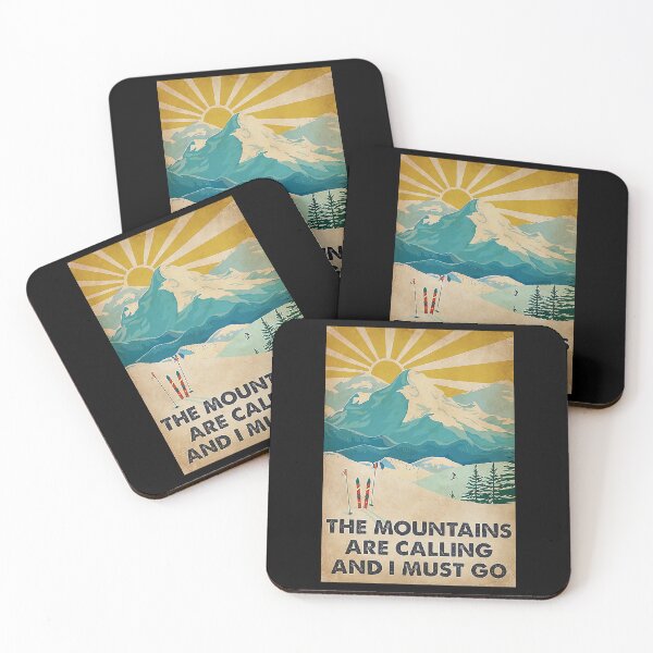 Item preview, The mountains are calling and i must go skiing lover designed and sold by SameeraDammeyer.