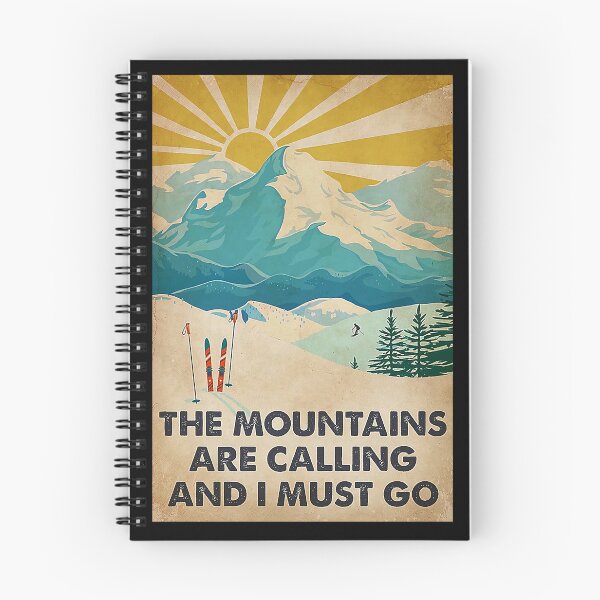 Item preview, The mountains are calling and i must go skiing lover designed and sold by SameeraDammeyer.