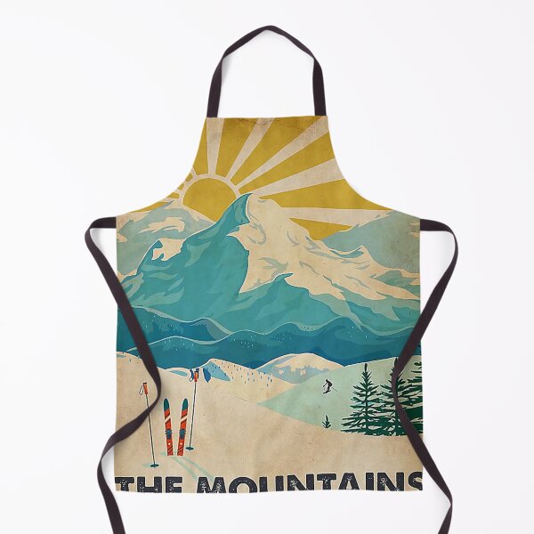 Item preview, The mountains are calling and i must go skiing lover designed and sold by SameeraDammeyer.