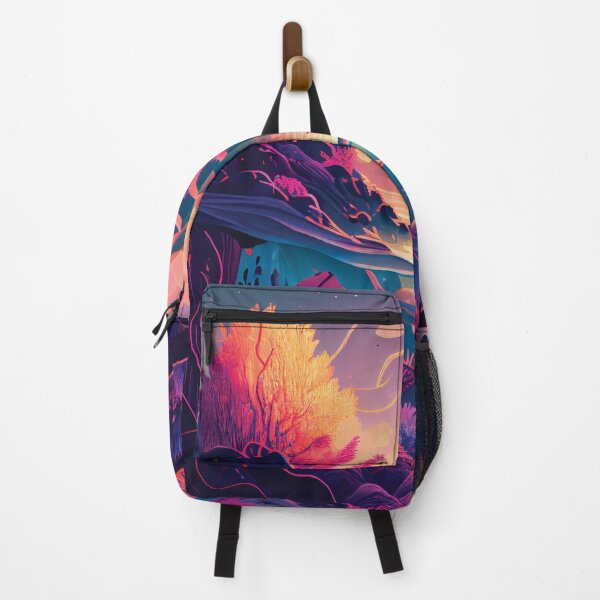 Item preview, Magical Underwater Forest: Lavender Misty Mountains designed and sold by DesignCatalyst7.