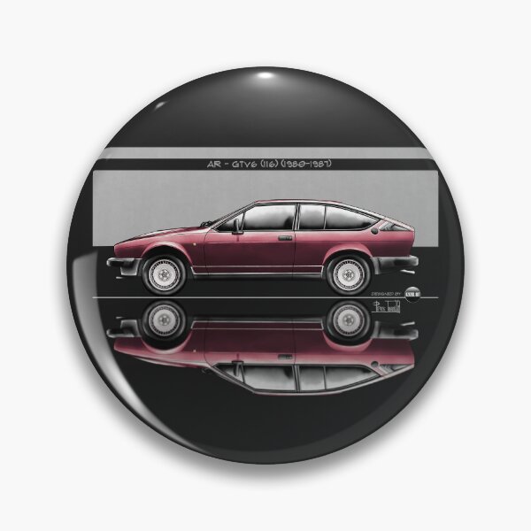 Item preview, Azaziel Original Series - Drawing of AR - GTV6 (116) in Rosso Opale designed and sold by Azaziel.