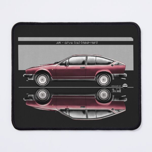 Item preview, Azaziel Original Series - Drawing of AR - GTV6 (116) in Rosso Opale designed and sold by Azaziel.