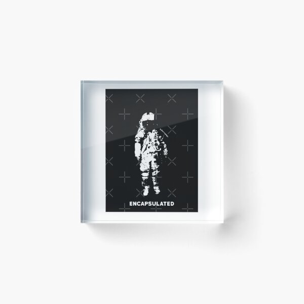 Item preview, Encapsulated x White Graphic designed and sold by Ivankahl3D.