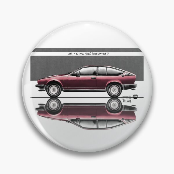 Item preview, Azaziel Original Series - Drawing of AR - GTV6 (116) in Rosso Opale designed and sold by Azaziel.