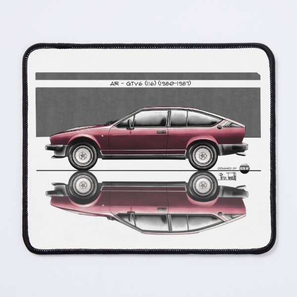 Item preview, Azaziel Original Series - Drawing of AR - GTV6 (116) in Rosso Opale designed and sold by Azaziel.