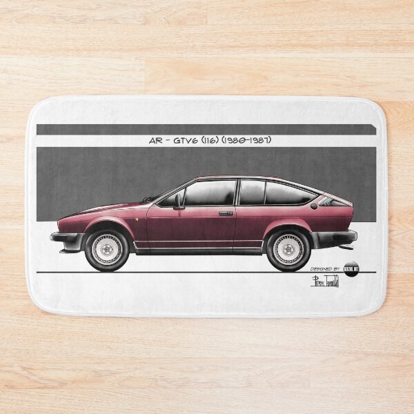 Item preview, Azaziel Original Series - Drawing of AR - GTV6 (116) in Rosso Opale designed and sold by Azaziel.