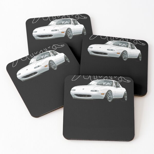 Item preview, na mx-5 roadster coupe Initial D Drift Racing MX5 miata NA Roadster te37 designed and sold by cowtownCOWBOY.