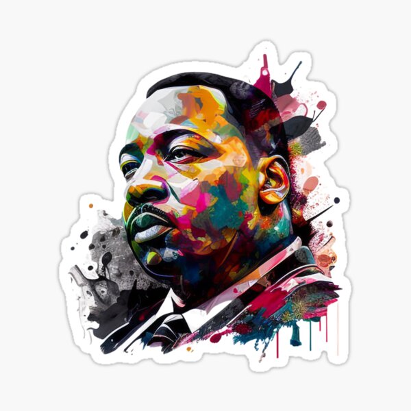 Artikel-Vorschau von Martin Luther King jr., designt und verkauft von UrbanChillz.