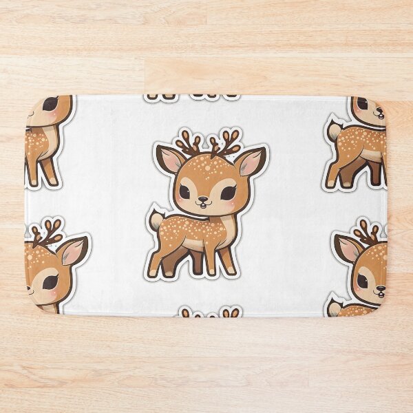 Item preview, Bambi Candi - Kawaii Emoji Sticker Art Kawaii Art, Laptop Sticker, Water Bottle Sticker, Kawaii Stickers designed and sold by zookawaii.