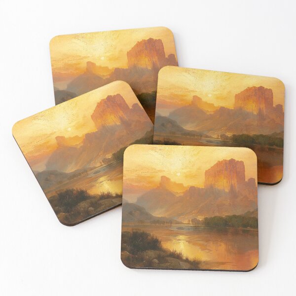 Item preview, Green River Wyoming by Thomas Moran designed and sold by tomorrowsart.