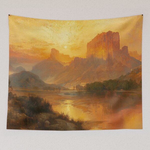 Item preview, Green River Wyoming by Thomas Moran designed and sold by tomorrowsart.