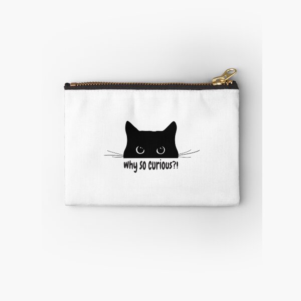 Item preview, Why so Curious - Gifts for Cat Lovers   designed and sold by alb0rtb0tlar.