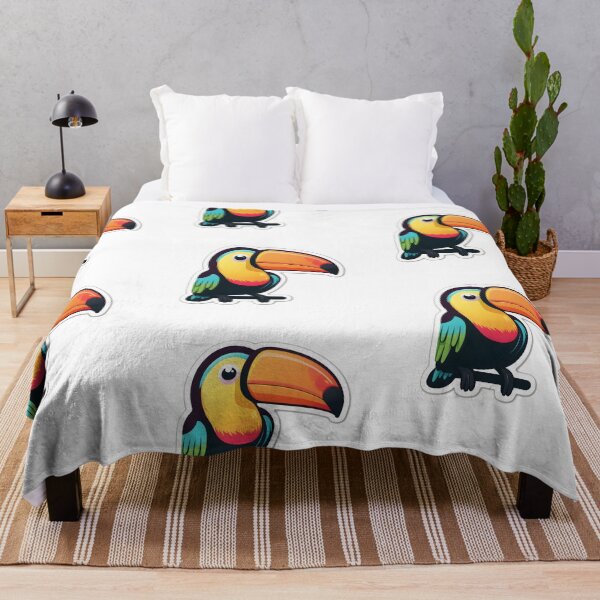 Item preview, Tilly the Toucan - Kawaii Emoji Sticker Art Kawaii Art, Laptop Sticker, Water Bottle Sticker, Kawaii Stickers designed and sold by zookawaii.