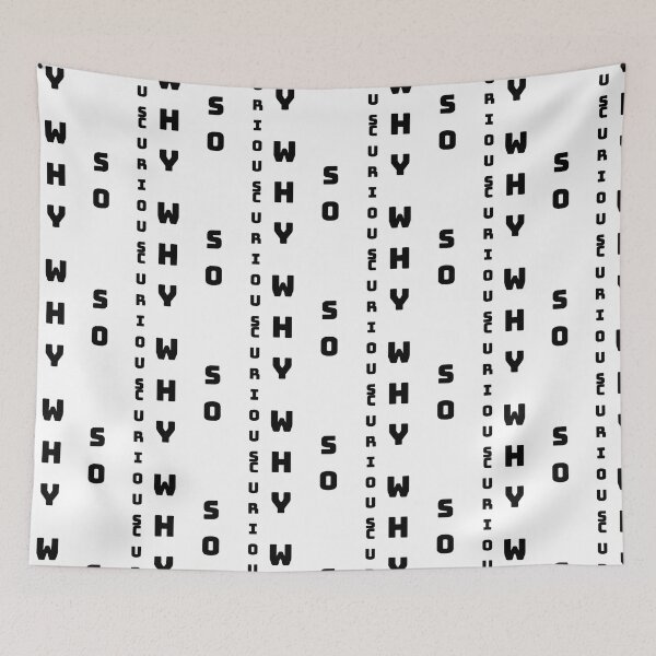 Item preview, why so curious Long Sleeve  designed and sold by alb0rtb0tlar.