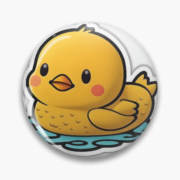 Item preview, Leila the Rubber Ducky - Kawaii Emoji Sticker Art Kawaii Art, Laptop Sticker, Water Bottle Sticker, Kawaii Stickers designed and sold by zookawaii.