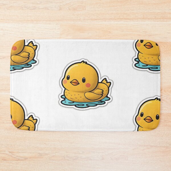 Item preview, Leila the Rubber Ducky - Kawaii Emoji Sticker Art Kawaii Art, Laptop Sticker, Water Bottle Sticker, Kawaii Stickers designed and sold by zookawaii.