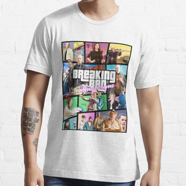 Breaking Bad Albuquerque Custom GTA art Shirt - Bring Your Ideas