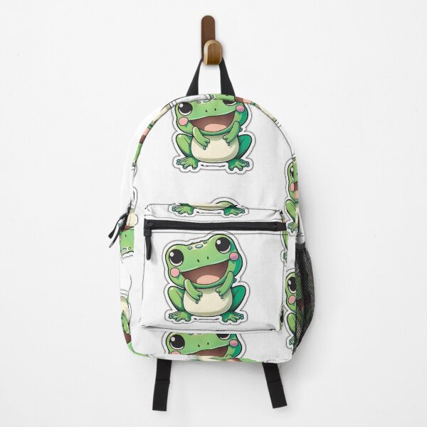 Item preview, Trip the Frog - Kawaii Emoji Sticker Art, Kawaii Art, Laptop Sticker, Water Bottle Sticker, Kawaii Stickers designed and sold by zookawaii.