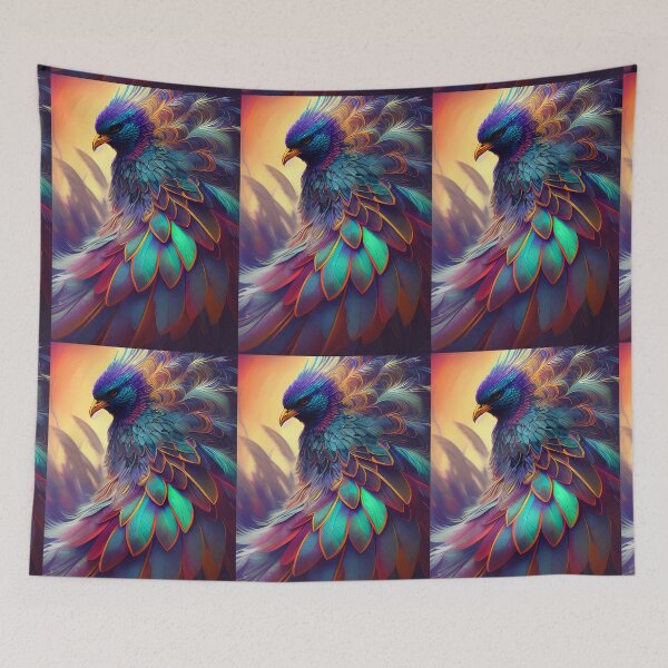 Item preview, Beautiful fantasy bird designed and sold by DopeDesign111.