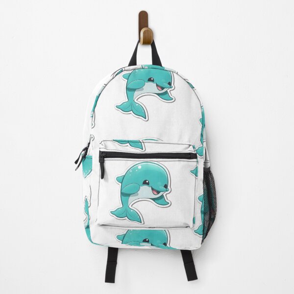 Item preview, Lila the Dolphin - Kawaii Emoji Sticker Art, Kawaii Art, Laptop Sticker, Water Bottle Sticker, Kawaii Stickers designed and sold by zookawaii.