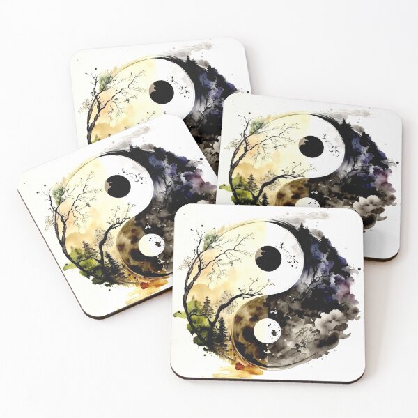 Item preview, Yin-Yang (Chinese painting) designed and sold by shirley80935.