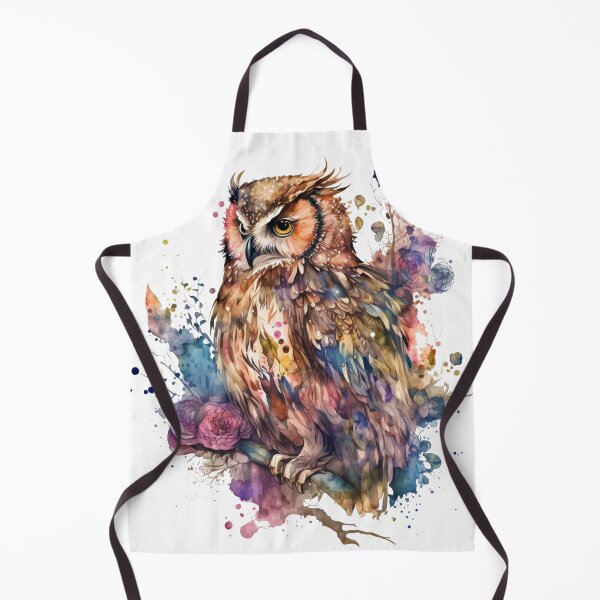 Item preview, Floral Owl designed and sold by MoonlakeDesigns.