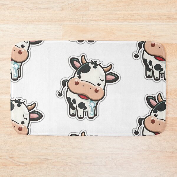 Item preview, Besty the Cow - Kawaii Emoji Sticker Art, Kawaii Art, Laptop Sticker, Water Bottle Sticker, Kawaii Stickers designed and sold by zookawaii.