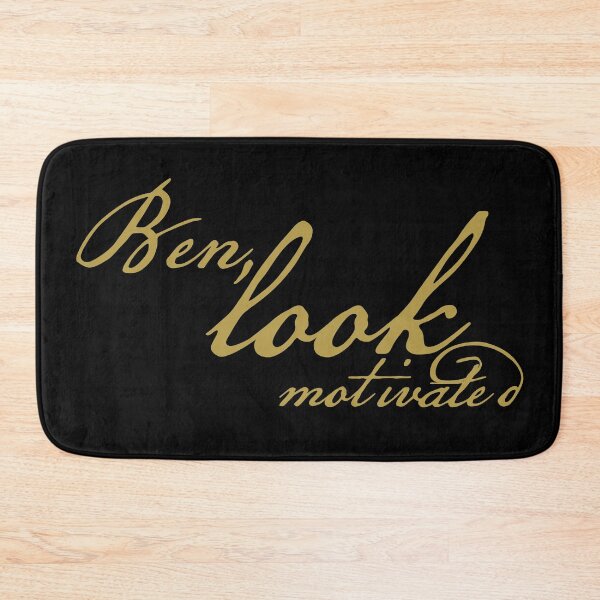 Item preview, Ben Look Motivated Ben in Gold Script designed and sold by ellenhenry.