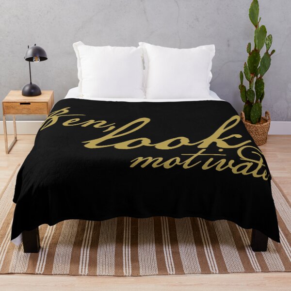 Item preview, Ben Look Motivated Ben in Gold Script designed and sold by ellenhenry.