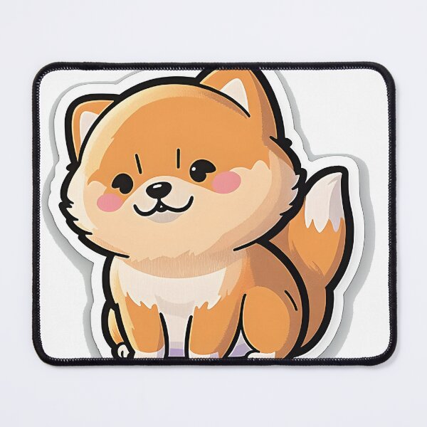 Item preview, Max the Corgi - Kawaii Emoji Sticker Art, Kawaii Art, Laptop Sticker, Water Bottle Sticker, Kawaii Stickers designed and sold by zookawaii.