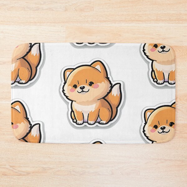 Item preview, Max the Corgi - Kawaii Emoji Sticker Art, Kawaii Art, Laptop Sticker, Water Bottle Sticker, Kawaii Stickers designed and sold by zookawaii.