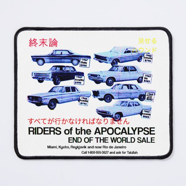 Item preview, RIDERS OF THE APOCALYPSE designed and sold by FizzUpAndBost.