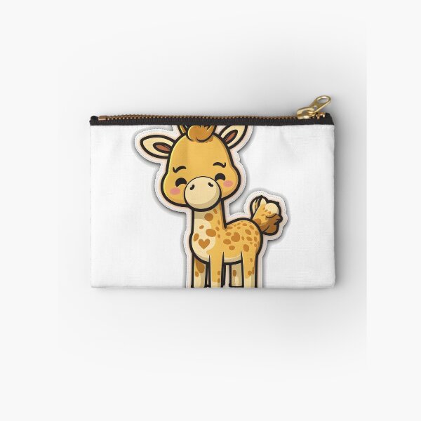 Item preview, Lucy the Giraffe - Kawaii Emoji Sticker Art, Kawaii Art, Laptop Sticker, Water Bottle Sticker, Kawaii Stickers designed and sold by zookawaii.