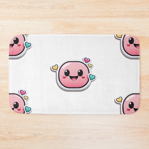 Item preview, Goji the Emoji - Kawaii Emoji Sticker Art, Kawaii Art, Laptop Sticker, Water Bottle Sticker, Kawaii Stickers designed and sold by zookawaii.