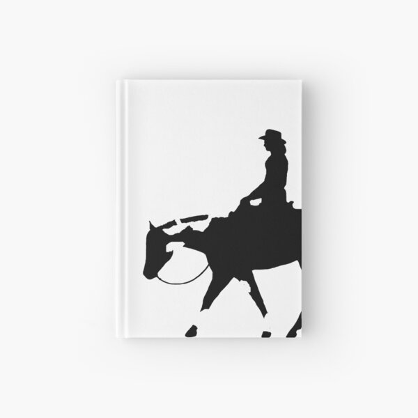 BIG - Paint Western Pleasure Horse Female Rider Hardcover Journal