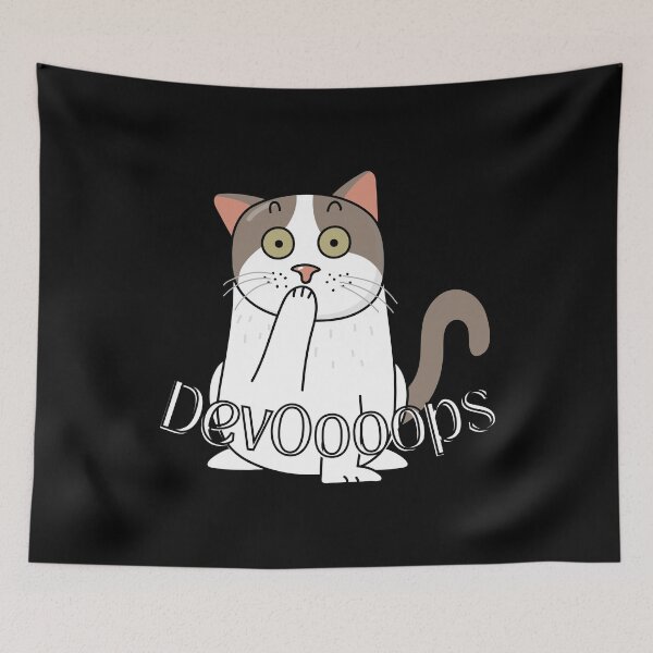 Item preview, DevOoops DevOps designed and sold by codepuns.