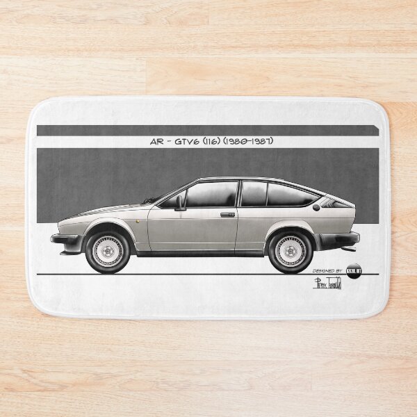 Item preview, Azaziel Original Series - Drawing of AR - GTV6 (116) in Grigio Chiaro Metallizzato designed and sold by Azaziel.
