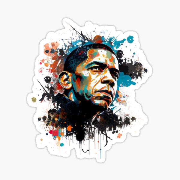 Artikel-Vorschau von Präsident Obama, designt und verkauft von UrbanChillz.