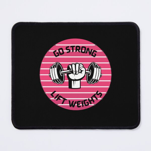 Item preview, Go Strong Lift Weights - Gym Lover designed and sold by LMoonDesigns.