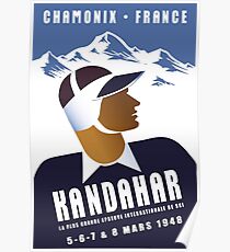 Chamonix, France, Ski Poster Poster