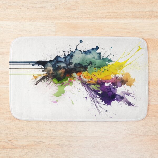 Item preview, Color Splash: Abstract Watercolor Painting designed and sold by maninthebox1.