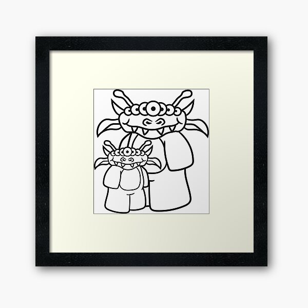 Monster Junge Wall Art Redbubble