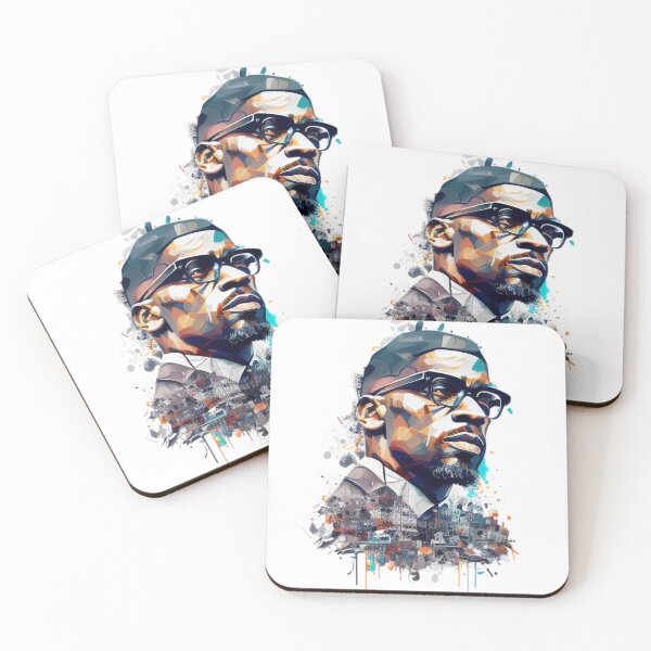 Item preview, Malcolm X designed and sold by UrbanChillz.
